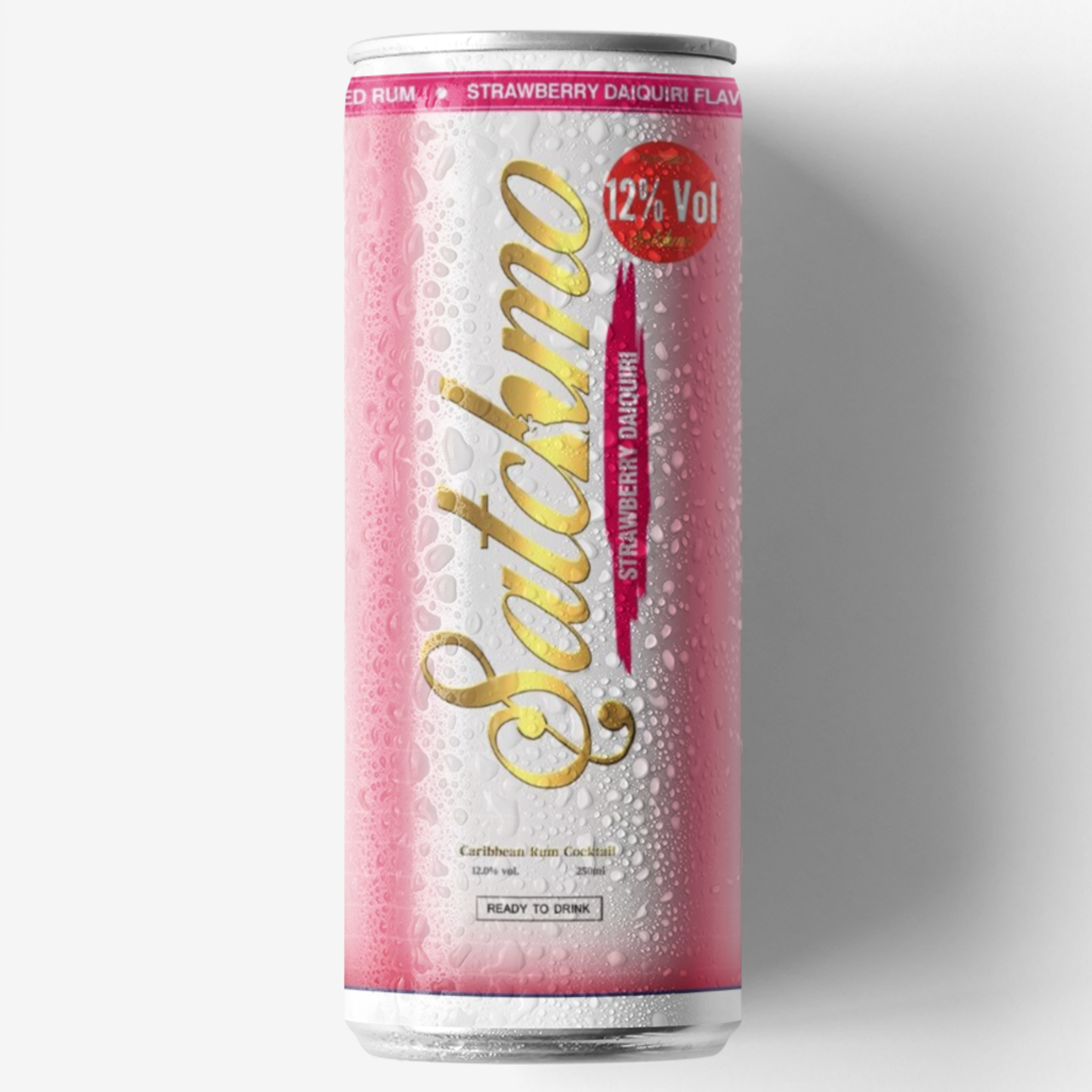 Satchmo Strawberry Daiquiri Rum 250ml ABV 12%